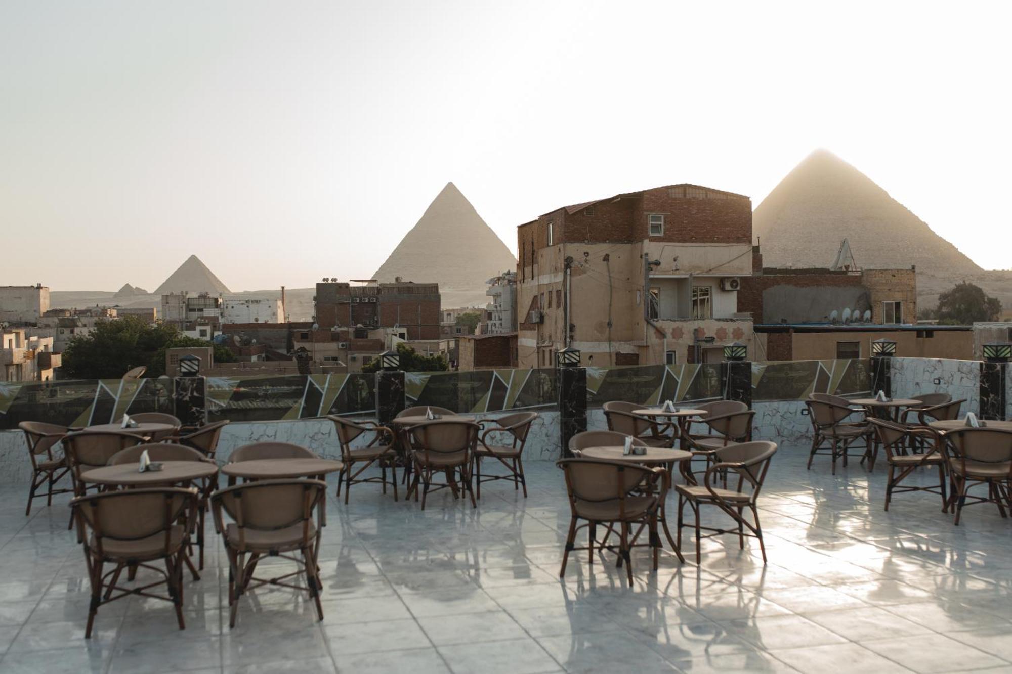 The View Pyramids Hotel Kafret el-Gabal 外观 照片